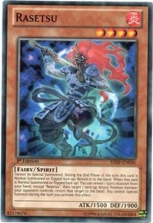 Rasetsu (SHSP-EN036) - Shadow Specters 1st Edition Shadow Specters Yugioh Single  Squirtle Squad Card Shop.
