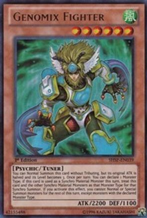 Genomix Fighter (SHSP-EN039) - Shadow Specters 1st Edition Shadow Specters Yugioh Single  Squirtle Squad Card Shop.