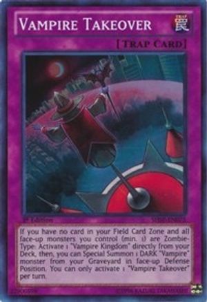 Vampire Takeover (SHSP-EN075) - Shadow Specters Unlimited Shadow Specters Yugioh Single  Squirtle Squad Card Shop.