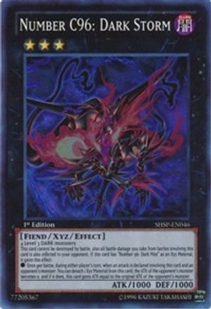 Number C96: Dark Storm (SHSP-EN046) - Shadow Specters Unlimited Shadow Specters Yugioh Single  Squirtle Squad Card Shop.
