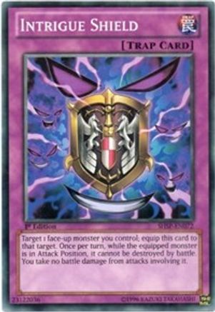 Intrigue Shield (SHSP-EN072) - Shadow Specters 1st Edition Shadow Specters Yugioh Single  Squirtle Squad Card Shop.