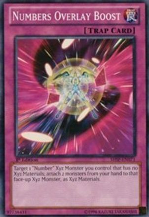 Numbers Overlay Boost (SHSP-EN071) - Shadow Specters Unlimited Shadow Specters Yugioh Single  Squirtle Squad Card Shop.