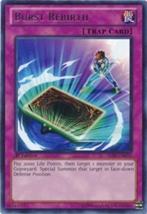 Burst Rebirth (SHSP-EN070) - Shadow Specters Unlimited Shadow Specters Yugioh Single  Squirtle Squad Card Shop.