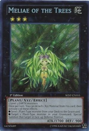 Meliae of the Trees (SHSP-EN055) - Shadow Specters Unlimited Shadow Specters Yugioh Single  Squirtle Squad Card Shop.