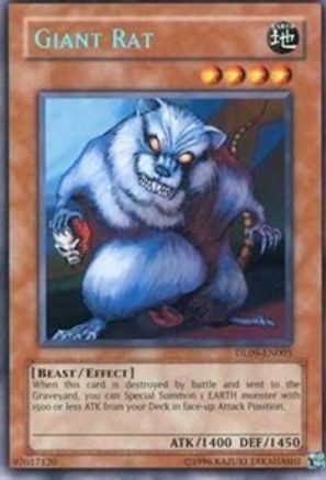 Giant Rat (Blue) (DL09-EN005) - Duelist League Promo Unlimited Duelist League Promo Yugioh Single  Squirtle Squad Card Shop.
