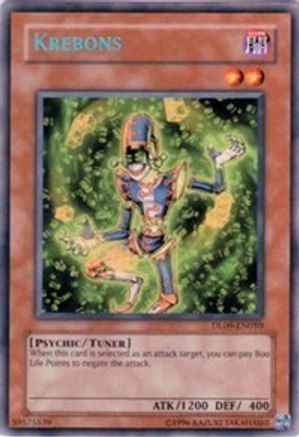 Krebons (Blue) (DL09-EN010) - Duelist League Promo Unlimited Duelist League Promo Yugioh Single  Squirtle Squad Card Shop.