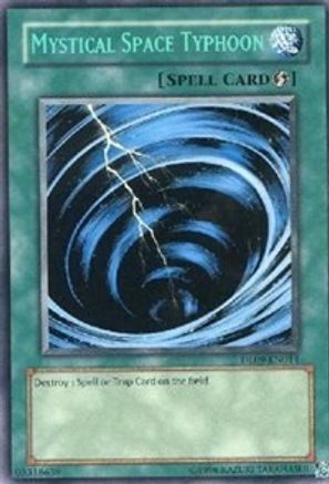 Mystical Space Typhoon (Blue) (DL09-EN014) - Duelist League Promo Unlimited Duelist League Promo Yugioh Single  Squirtle Squad Card Shop.