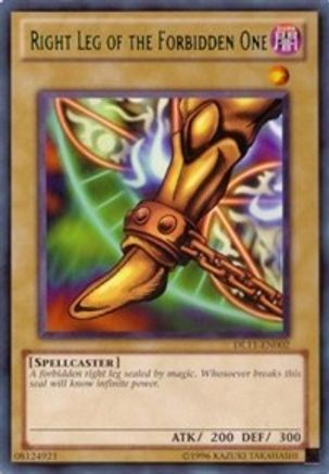 Right Leg of the Forbidden One (Purple) (DL11-EN002) - Duelist League Promo Unlimited Duelist League Promo Yugioh Single  Squirtle Squad Card Shop.