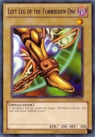 Left Leg of the Forbidden One (Red) (DL11-EN003) - Duelist League Promo Unlimited Duelist League Promo Yugioh Single  Squirtle Squad Card Shop.