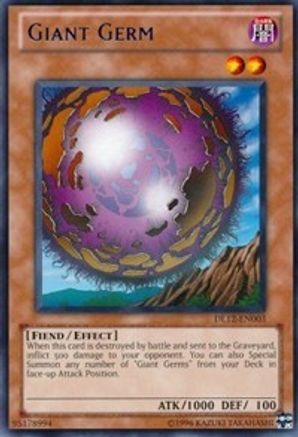 Giant Germ (Red) (DL12-EN003) - Duelist League Promo Unlimited Duelist League Promo Yugioh Single  Squirtle Squad Card Shop.