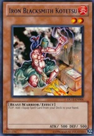 Iron Blacksmith Kotetsu (Red) (DL12-EN006) - Duelist League Promo Unlimited Duelist League Promo Yugioh Single  Squirtle Squad Card Shop.