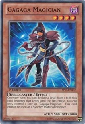 Gagaga Magician (SP13-EN002) - Star Pack 2013 Unlimited Star Pack 2013 Yugioh Single  Squirtle Squad Card Shop.