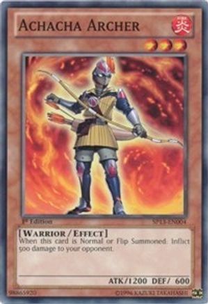 Achacha Archer (SP13-EN004) - Star Pack 2013 Unlimited Star Pack 2013 Yugioh Single  Squirtle Squad Card Shop.