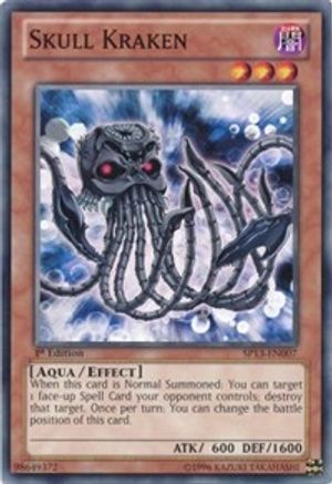Skull Kraken (SP13-EN007) - Star Pack 2013 Unlimited Star Pack 2013 Yugioh Single  Squirtle Squad Card Shop.