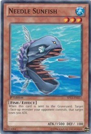 Needle Sunfish (SP13-EN011) - Star Pack 2013 1st Edition Star Pack 2013 Yugioh Single  Squirtle Squad Card Shop.
