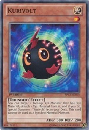 Kurivolt (SP13-EN013) - Star Pack 2013 1st Edition Star Pack 2013 Yugioh Single  Squirtle Squad Card Shop.
