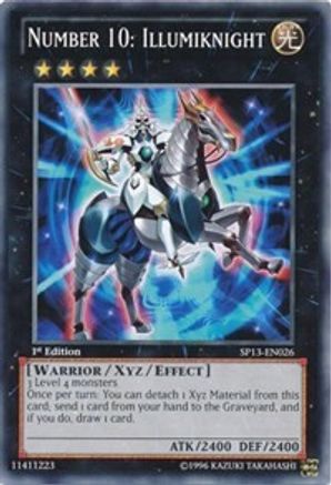 Number 10: Illumiknight (SP13-EN026) - Star Pack 2013 1st Edition Star Pack 2013 Yugioh Single  Squirtle Squad Card Shop.