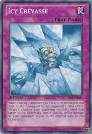 Icy Crevasse (SP13-EN037) - Star Pack 2013 1st Edition Star Pack 2013 Yugioh Single  Squirtle Squad Card Shop.