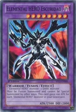 Elemental HERO Escuridao (SP13-EN046) - Star Pack 2013 1st Edition Star Pack 2013 Yugioh Single  Squirtle Squad Card Shop.