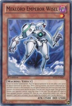 Meklord Emperor Wisel (SP13-EN047) - Star Pack 2013 Unlimited Star Pack 2013 Yugioh Single  Squirtle Squad Card Shop.