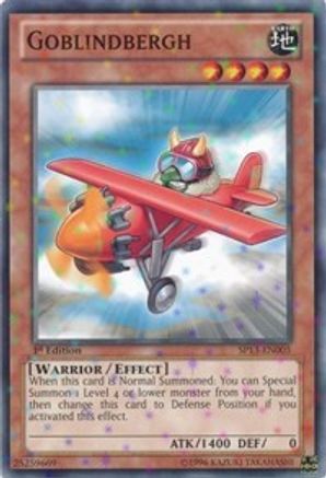 Goblindbergh (Starfoil) (SP13-EN005) - Star Pack 2013 1st Edition Star Pack 2013 Yugioh Single  Squirtle Squad Card Shop.