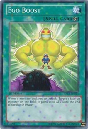 Ego Boost (Starfoil) (SP13-EN034) - Star Pack 2013 Unlimited Star Pack 2013 Yugioh Single  Squirtle Squad Card Shop.