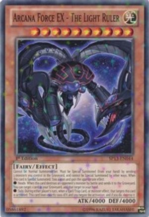 Arcana Force EX - The Light Ruler (Starfoil) (SP13-EN044) - Star Pack 2013 Unlimited Star Pack 2013 Yugioh Single  Squirtle Squad Card Shop.