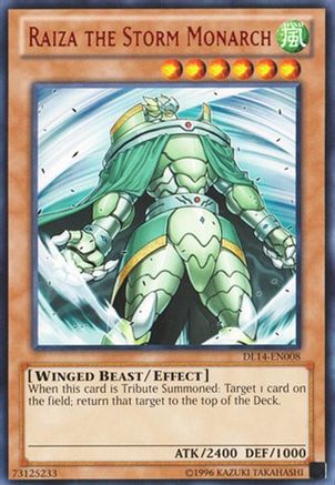 Raiza the Storm Monarch (Red) (DL14-EN008) - Duelist League Promo Unlimited Duelist League Promo Yugioh Single  Squirtle Squad Card Shop.