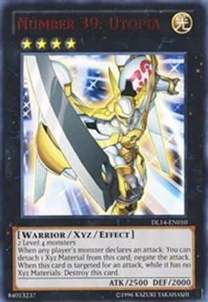 Number 39: Utopia (Red) (DL14-EN010) - Duelist League Promo Unlimited Duelist League Promo Yugioh Single  Squirtle Squad Card Shop.
