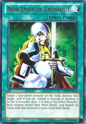 Nobleman of Crossout (Red) (DL14-EN015) - Duelist League Promo Unlimited Duelist League Promo Yugioh Single  Squirtle Squad Card Shop.
