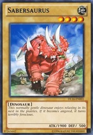 Sabersaurus (Blue) (DL16-EN001) - Duelist League Promo Unlimited Duelist League Promo Yugioh Single  Squirtle Squad Card Shop.