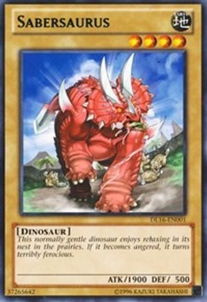 Sabersaurus (Green) (DL16-EN001) - Duelist League Promo Unlimited Duelist League Promo Yugioh Single  Squirtle Squad Card Shop.