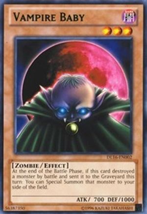 Vampire Baby (Green) (DL16-EN002) - Duelist League Promo Unlimited Duelist League Promo Yugioh Single  Squirtle Squad Card Shop.