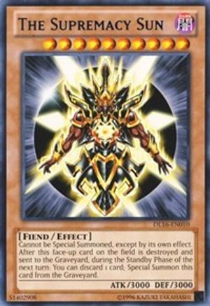 The Supremacy Sun (Blue) (DL16-EN010) - Duelist League Promo Unlimited Duelist League Promo Yugioh Single  Squirtle Squad Card Shop.