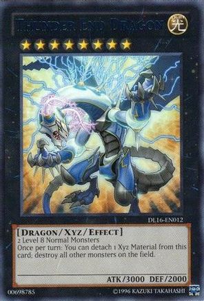 Thunder End Dragon (Blue) (DL16-EN012) - Duelist League Promo Unlimited Duelist League Promo Yugioh Single  Squirtle Squad Card Shop.