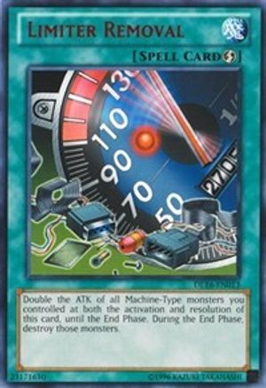 Limiter Removal (Red) (DL16-EN013) - Duelist League Promo Unlimited Duelist League Promo Yugioh Single  Squirtle Squad Card Shop.