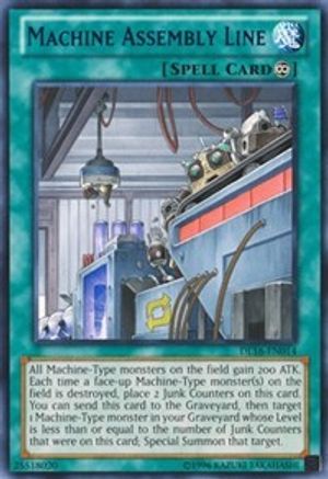 Machine Assembly Line (Blue) (DL16-EN014) - Duelist League Promo Unlimited Duelist League Promo Yugioh Single  Squirtle Squad Card Shop.