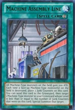Machine Assembly Line (Green) (DL16-EN014) - Duelist League Promo Unlimited Duelist League Promo Yugioh Single  Squirtle Squad Card Shop.