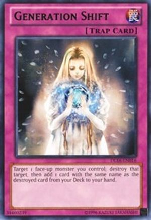 Generation Shift (Green) (DL16-EN016) - Duelist League Promo Unlimited Duelist League Promo Yugioh Single  Squirtle Squad Card Shop.