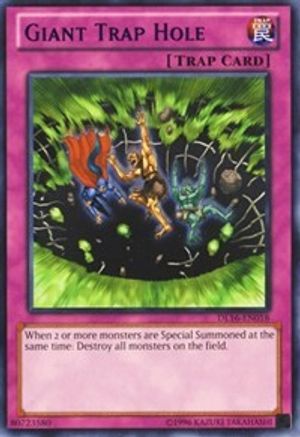 Giant Trap Hole (Purple) (DL16-EN017) - Duelist League Promo Unlimited Duelist League Promo Yugioh Single  Squirtle Squad Card Shop.