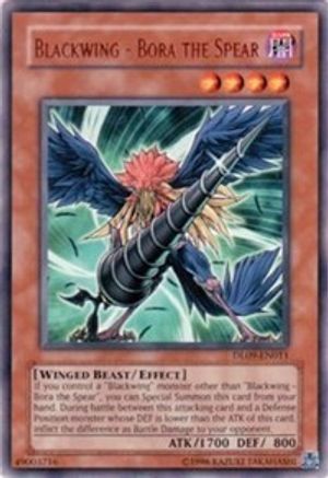Blackwing - Bora the Spear (Bronze) (DL09-EN011) - Duelist League Promo Unlimited Duelist League Promo Yugioh Single  Squirtle Squad Card Shop.