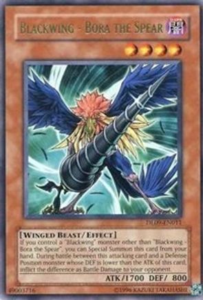 Blackwing - Bora the Spear (Green) (DL09-EN011) - Duelist League Promo Unlimited Duelist League Promo Yugioh Single  Squirtle Squad Card Shop.