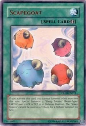 Scapegoat (Bronze) (DL09-EN015) - Duelist League Promo Unlimited Duelist League Promo Yugioh Single  Squirtle Squad Card Shop.