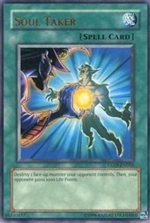 Soul Taker (Bronze) (DL09-EN016) - Duelist League Promo Unlimited Duelist League Promo Yugioh Single  Squirtle Squad Card Shop.