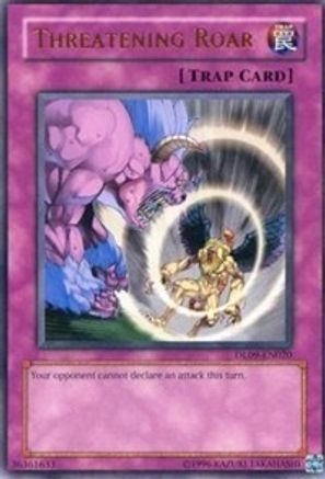 Threatening Roar (Bronze) (DL09-EN020) - Duelist League Promo Unlimited Duelist League Promo Yugioh Single  Squirtle Squad Card Shop.