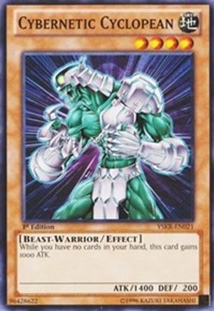 Cybernetic Cyclopean (YSKR-EN021) - Starter Deck: Kaiba Reloaded 1st Edition Starter Deck: Kaiba Reloaded Yugioh Single  Squirtle Squad Card Shop.