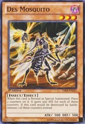 Des Mosquito (YSKR-EN023) - Starter Deck: Kaiba Reloaded 1st Edition Starter Deck: Kaiba Reloaded Yugioh Single  Squirtle Squad Card Shop.