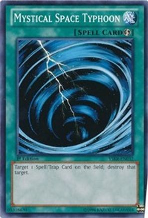 Mystical Space Typhoon (YSKR-EN032) - Starter Deck: Kaiba Reloaded 1st Edition Starter Deck: Kaiba Reloaded Yugioh Single  Squirtle Squad Card Shop.