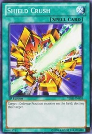 Shield Crush (YSKR-EN038) - Starter Deck: Kaiba Reloaded 1st Edition Starter Deck: Kaiba Reloaded Yugioh Single  Squirtle Squad Card Shop.
