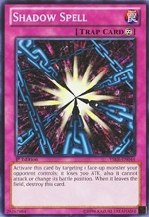 Shadow Spell (YSKR-EN044) - Starter Deck: Kaiba Reloaded 1st Edition Starter Deck: Kaiba Reloaded Yugioh Single  Squirtle Squad Card Shop.